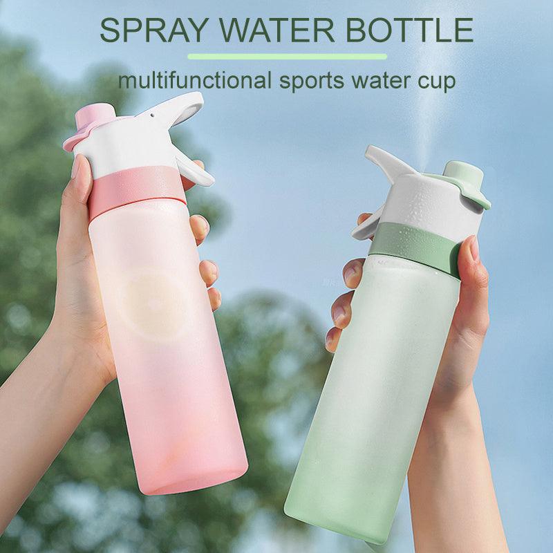 Spray Water Bottle For Girls Outdoor Sport Fitness Water Cup Large Capacity Spray Bottle Drinkware Travel Bottles Kitchen Gadgets - fadidesign