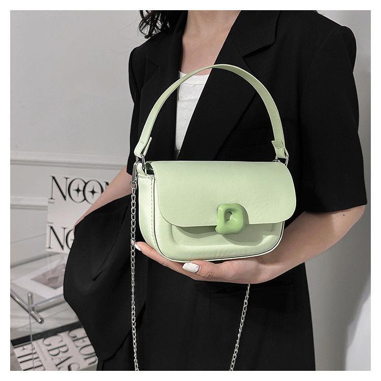 Spring New Fashion Chain Saddle Bag - fadidesign