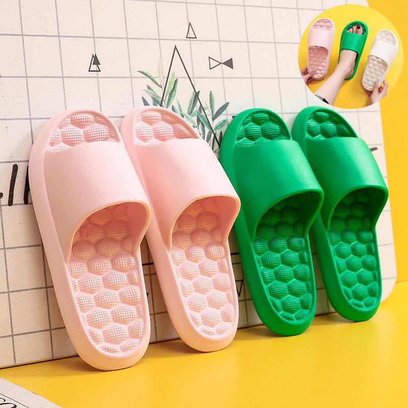 Summer Slippers Foot Massage Design Shoes Women Bathroom Slippers - fadidesign