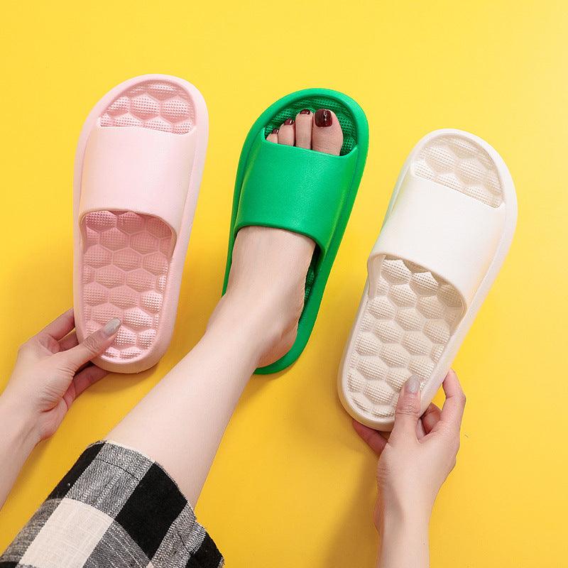 Summer Slippers Foot Massage Design Shoes Women Bathroom Slippers - fadidesign