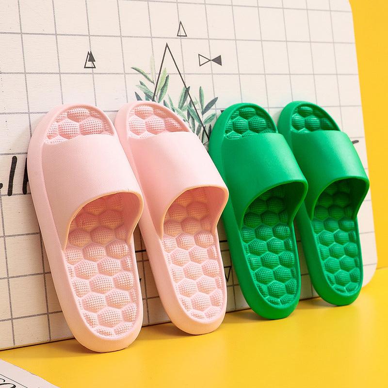 Summer Slippers Foot Massage Design Shoes Women Bathroom Slippers - fadidesign