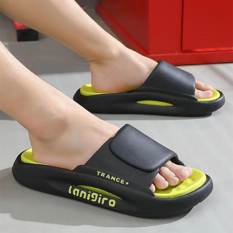 Summer Slippers Women Men Home Shoes Indoor Non Slip Bathroom Slippers - fadidesign