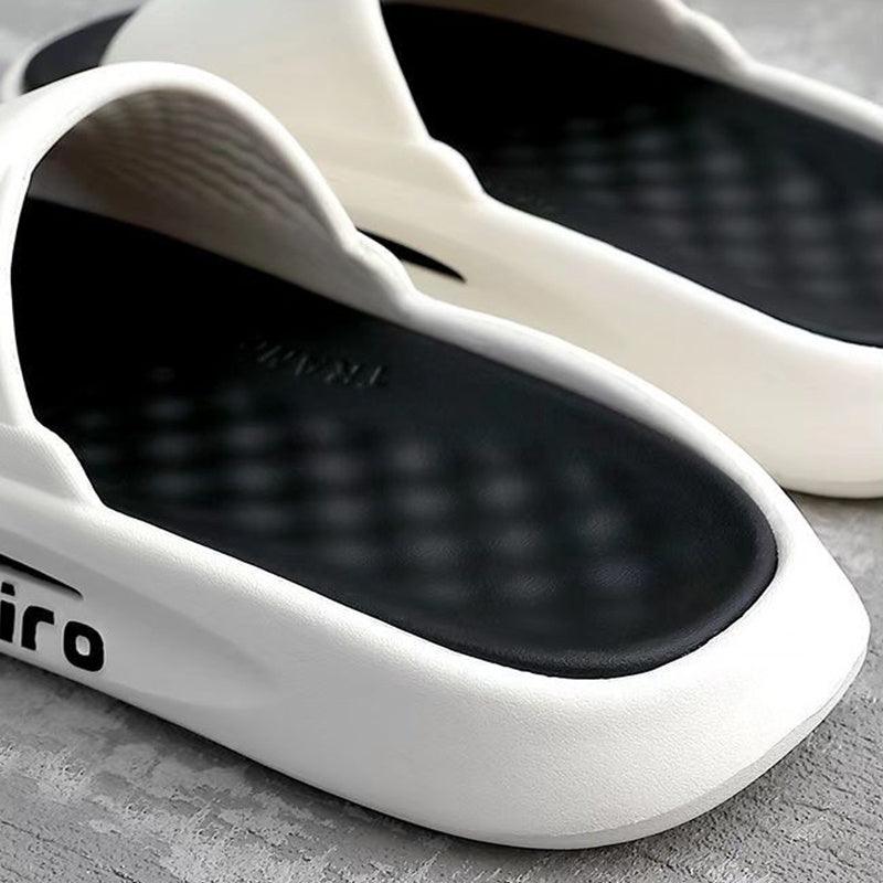 Summer Slippers Women Men Home Shoes Indoor Non Slip Bathroom Slippers - fadidesign