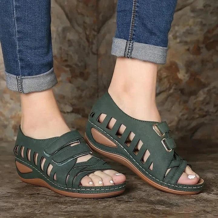 Summer Women Sandals Wedge Sandals Casual Women Shoes Ladies Platform Sandalias Plus Size Open Shoes Plus Size - fadidesign