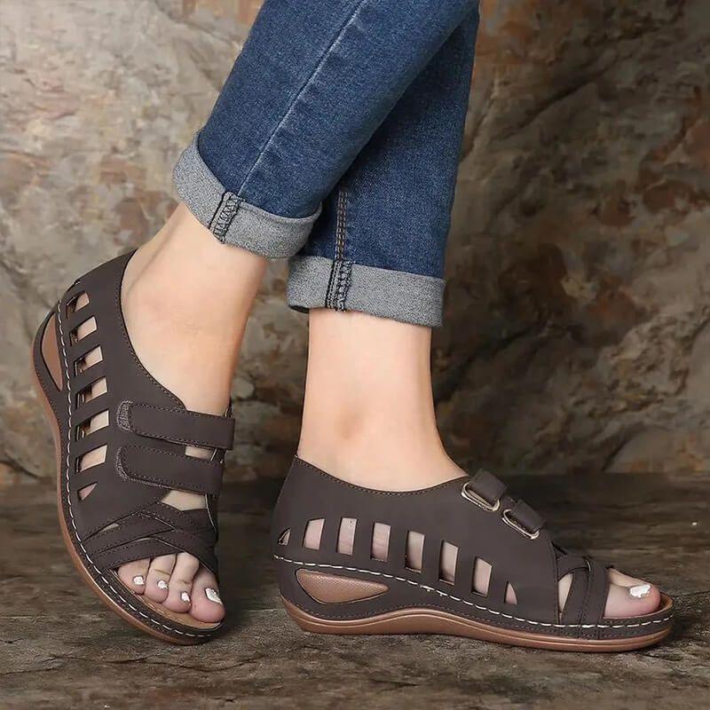 Summer Women Sandals Wedge Sandals Casual Women Shoes Ladies Platform Sandalias Plus Size Open Shoes Plus Size - fadidesign