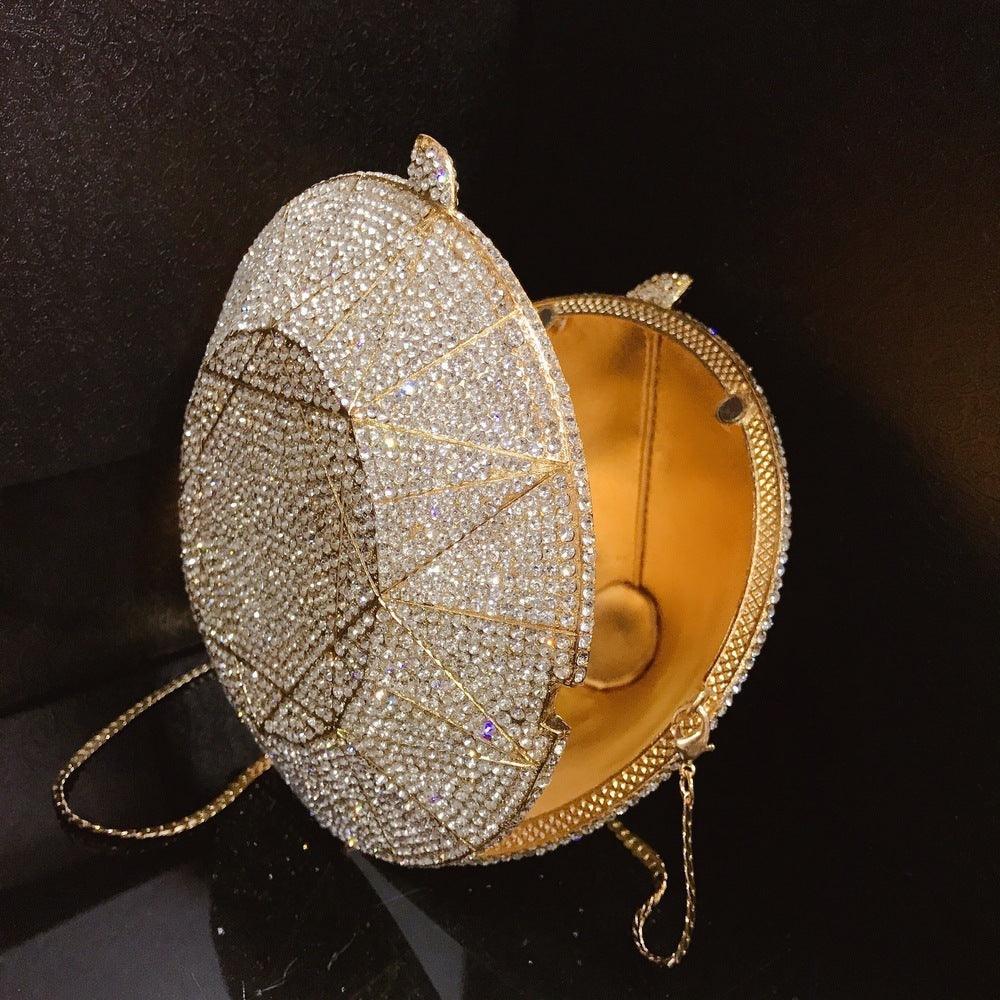 Three-dimensional diamond shape handbags - fadidesign