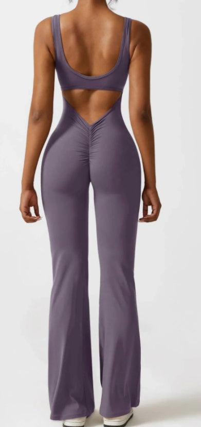 Tight Yoga Bodysuit Casual Hollow Seamless Womens Clothing - fadidesign