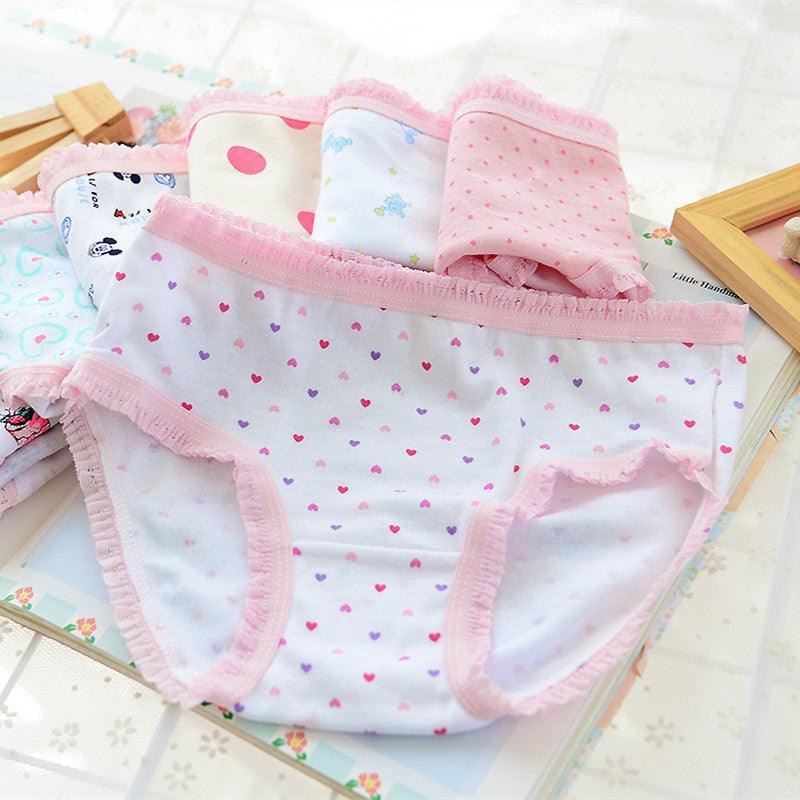 Underwear Women Cotton Cartoon Baby Briefs - fadidesign