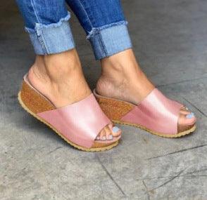 Wedge Sandals And Slippers Women Shoes - fadidesign