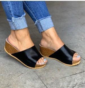 Wedge Sandals And Slippers Women Shoes - fadidesign