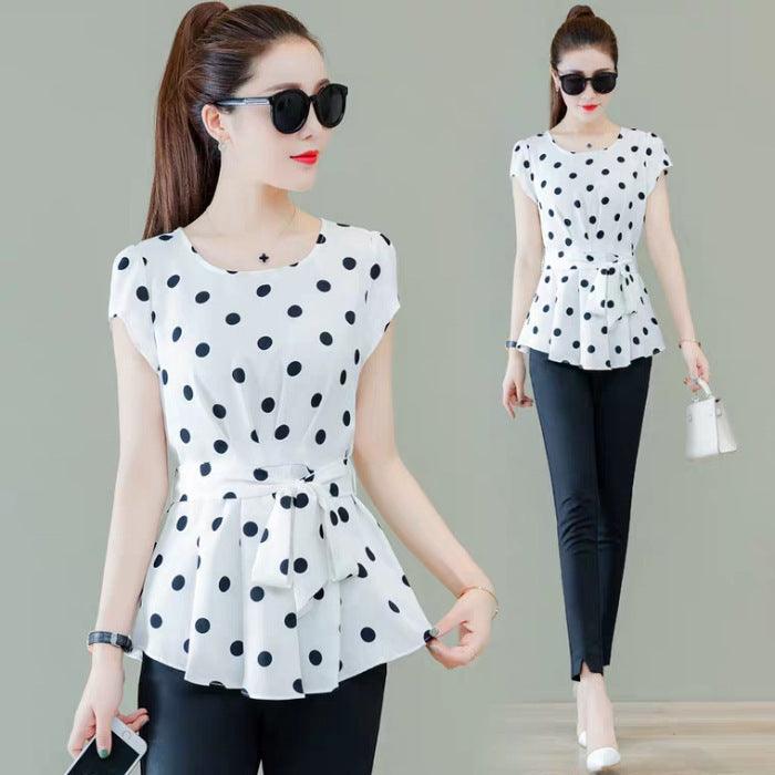 Women Casual Summer Style Chiffon Blouses Shirts - fadidesign