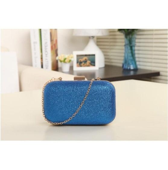 Women Handbag Evening Bags For Party New Women Chain Shoulder Bag Ladies Fashion Gold Clutch Box Bag Women Messenger - fadidesign