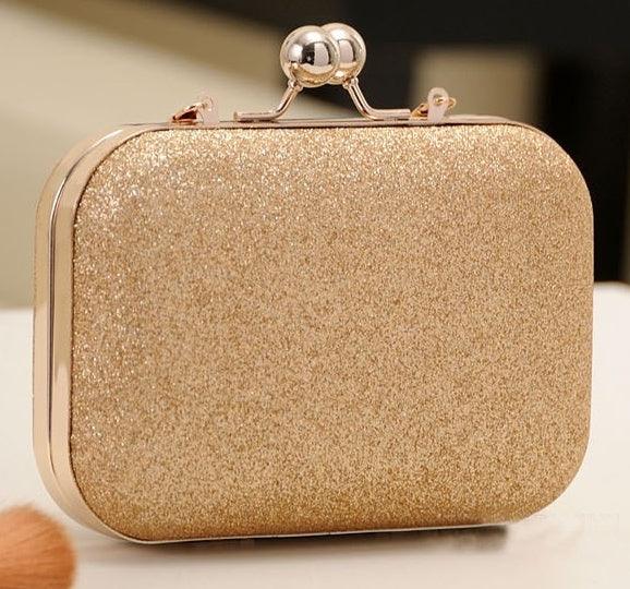 Women Handbag Evening Bags For Party New Women Chain Shoulder Bag Ladies Fashion Gold Clutch Box Bag Women Messenger - fadidesign