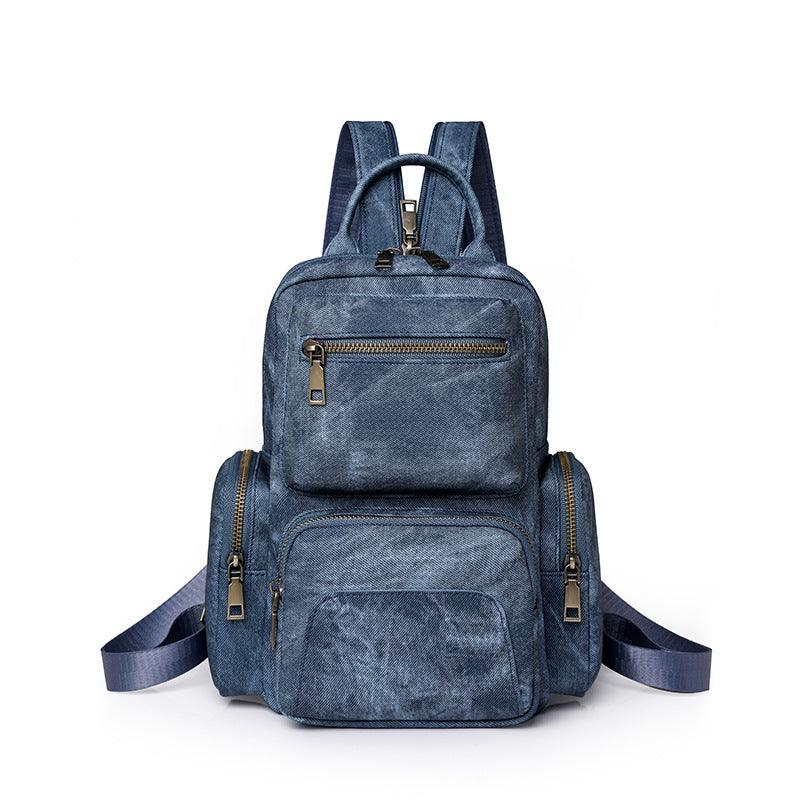 Women's Backpack PU Travel Lady Retro - fadidesign