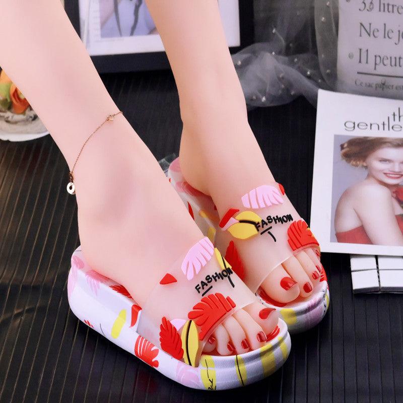 Women S New Family Slippers Slippers With Thick Soles For Outdoor Use - fadidesign