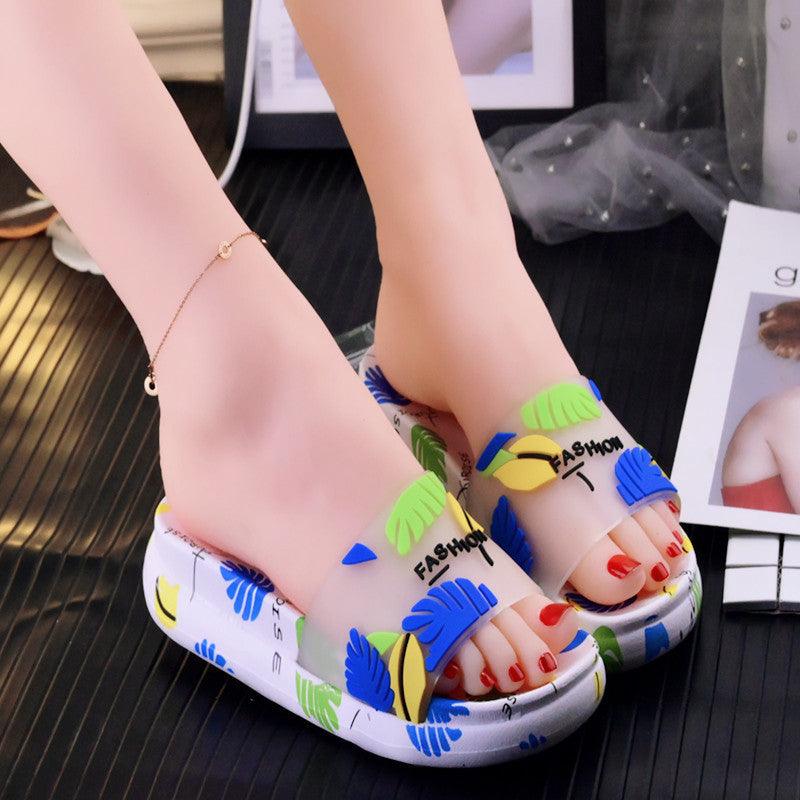 Women S New Family Slippers Slippers With Thick Soles For Outdoor Use - fadidesign