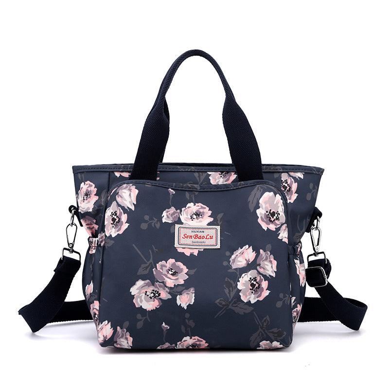 Women's Nylon Printed Crossbody Shoulder Bag - fadidesign