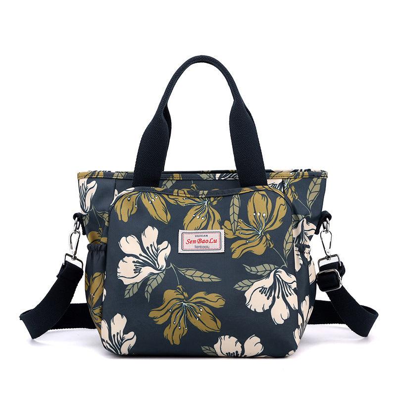 Women's Nylon Printed Crossbody Shoulder Bag - fadidesign