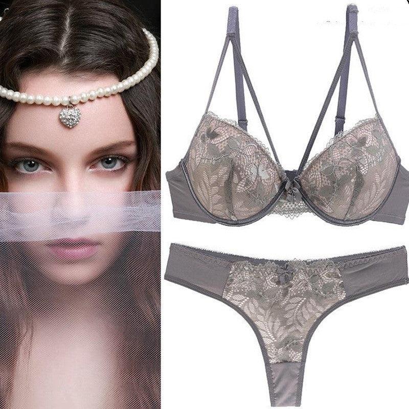 Women's Sexy Lingerie Lace Bra Set Lady Bra Underwear - fadidesign