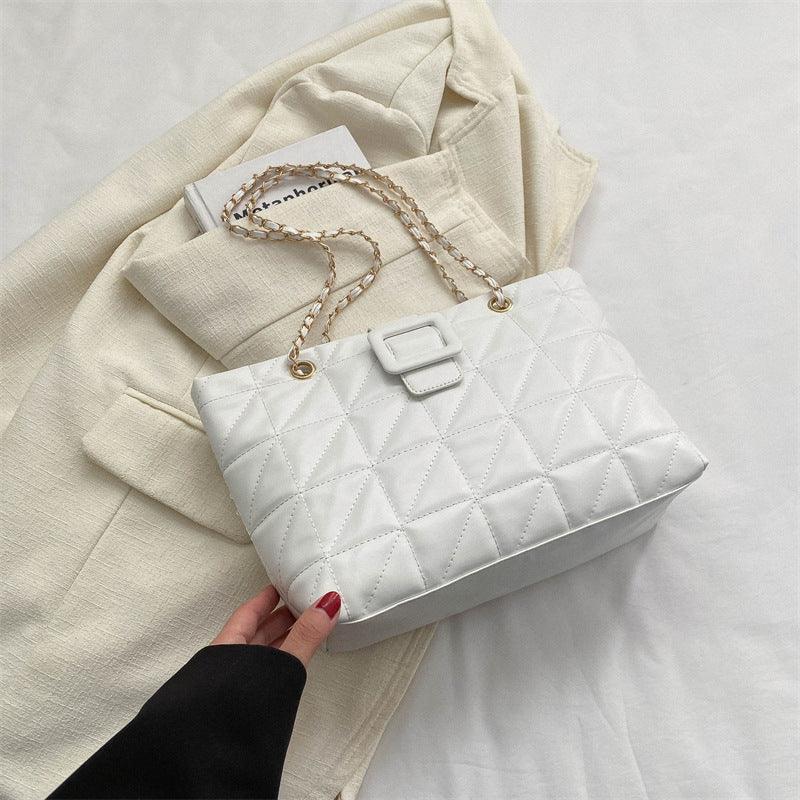 Women Shoulder Bags New Trendy Chic Chanel-style Rhombus Chain Bag - fadidesign