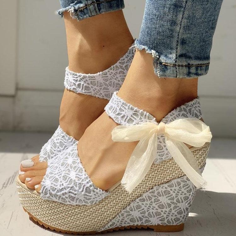 Women Summer Shoes Wedges Sandals Party Platform High Heels - fadidesign